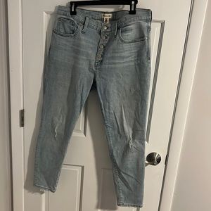 Madewell 9” High-Rise Skinny